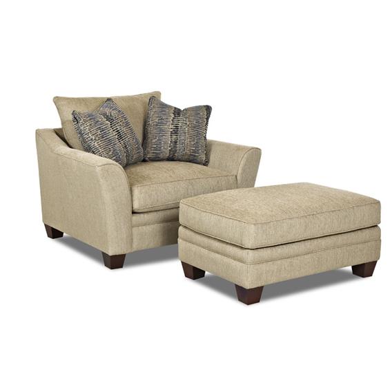 Posen Collection Chair and Ottoman