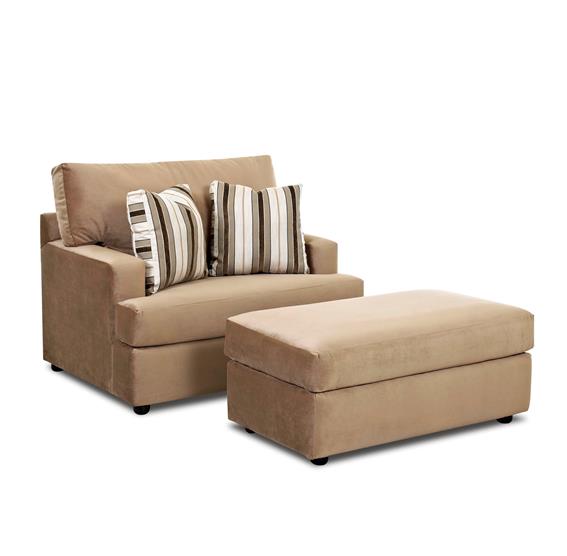Maclin Collection Chair and Ottoman