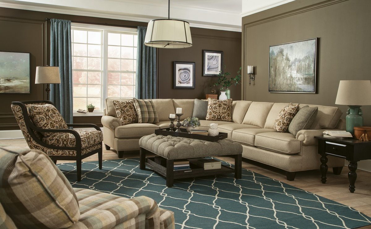 Craftmaster C9 Sectional Living Room