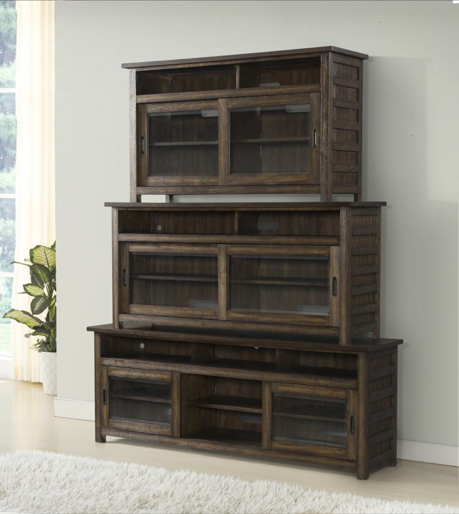 Riverside Furniture Perspective Entertainment Center (Brushed Acacia