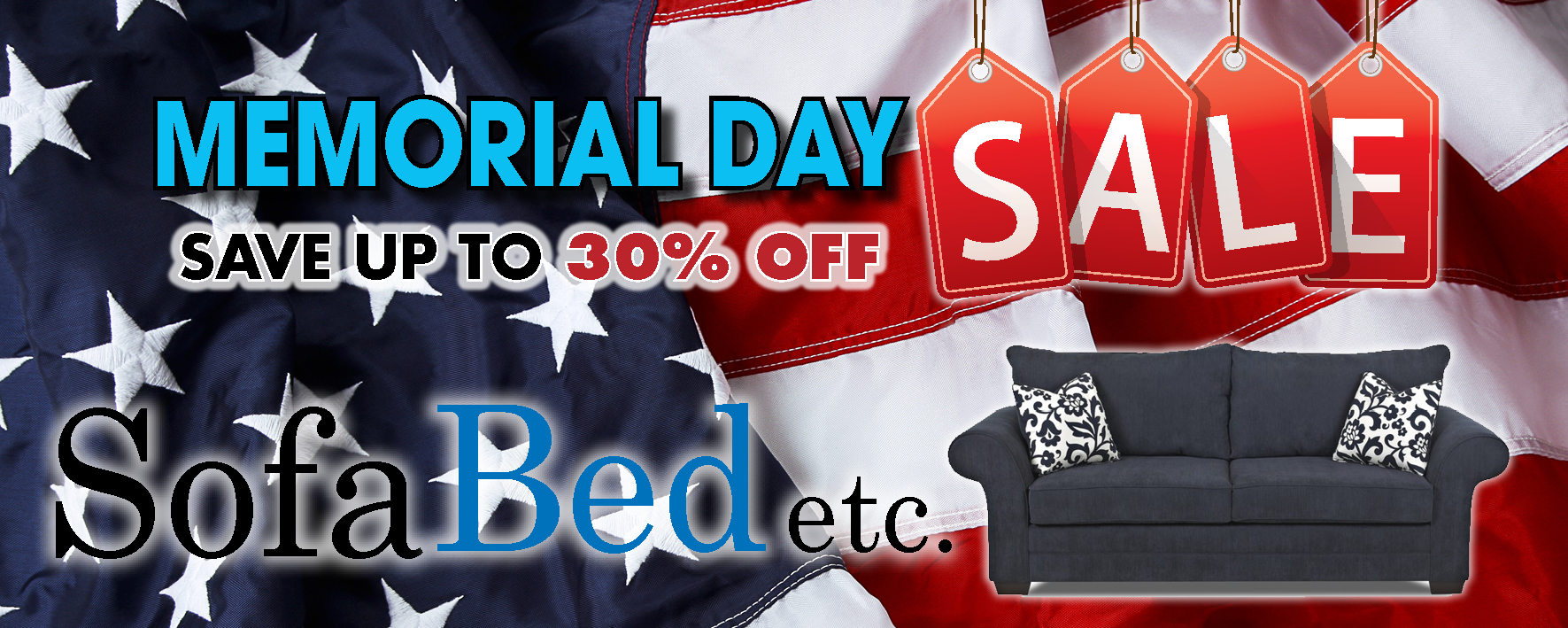 SofaBed Memorial Day WEB banner