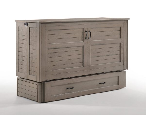 Poppy Murphy Cabinet Bed (Brushed Driftwood)