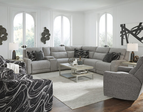Social Club Reclining Sectional by Southern Motion